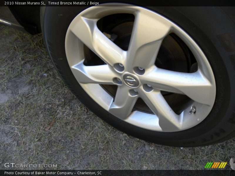 Tinted Bronze Metallic / Beige 2010 Nissan Murano SL