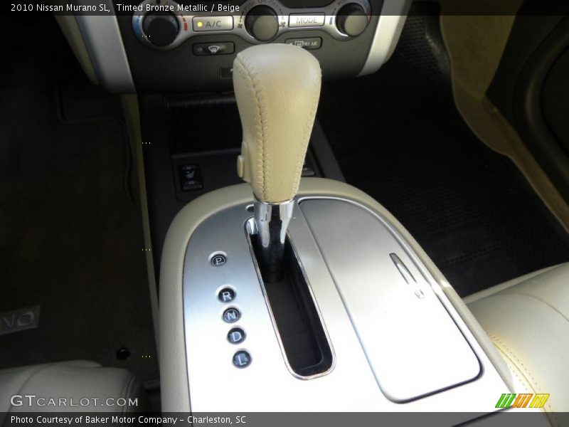 Tinted Bronze Metallic / Beige 2010 Nissan Murano SL