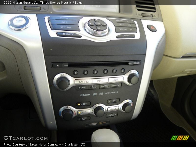 Tinted Bronze Metallic / Beige 2010 Nissan Murano SL