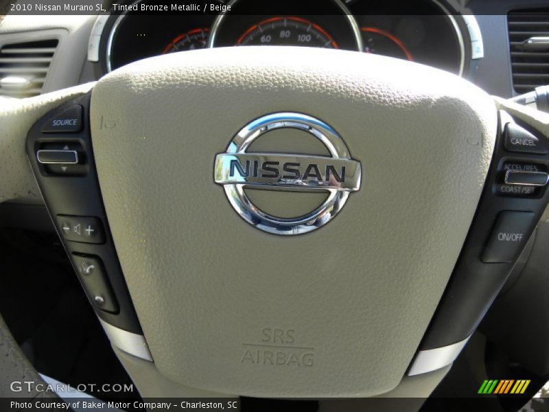 Tinted Bronze Metallic / Beige 2010 Nissan Murano SL
