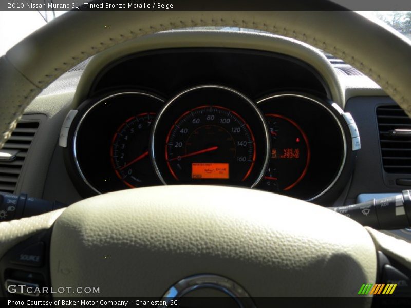 Tinted Bronze Metallic / Beige 2010 Nissan Murano SL