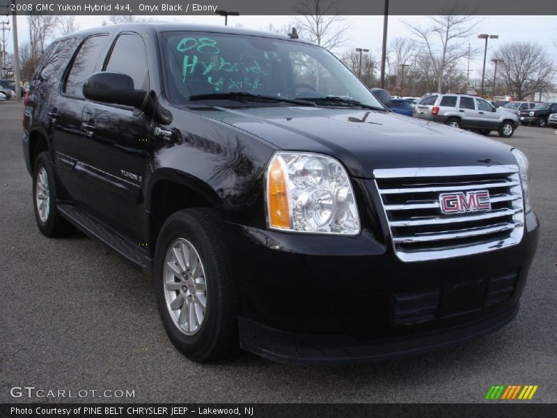 Onyx Black / Ebony 2008 GMC Yukon Hybrid 4x4