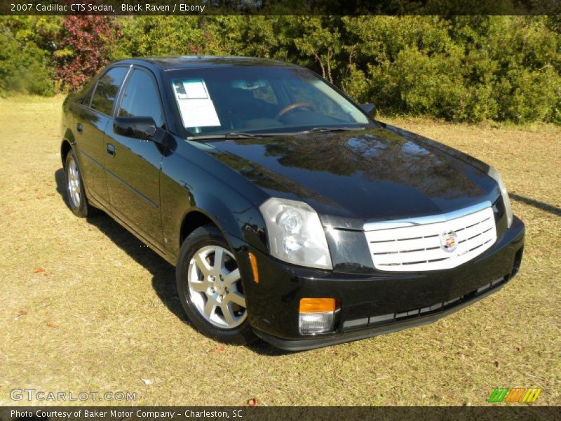 Black Raven / Ebony 2007 Cadillac CTS Sedan