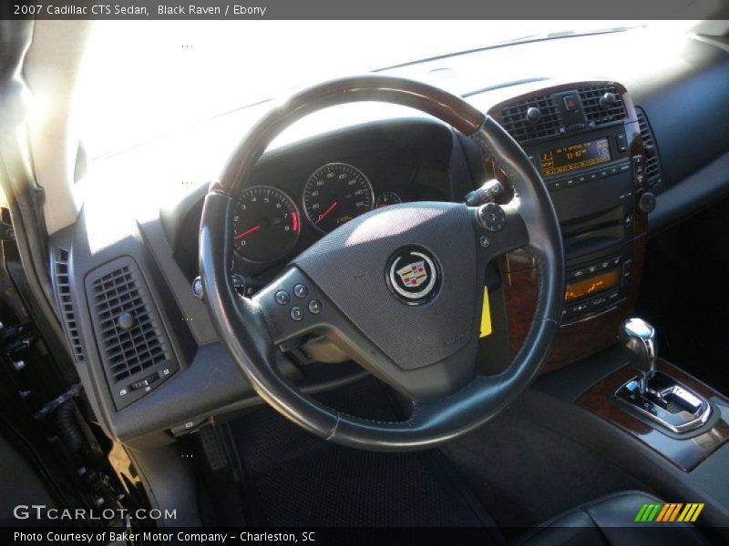 Black Raven / Ebony 2007 Cadillac CTS Sedan