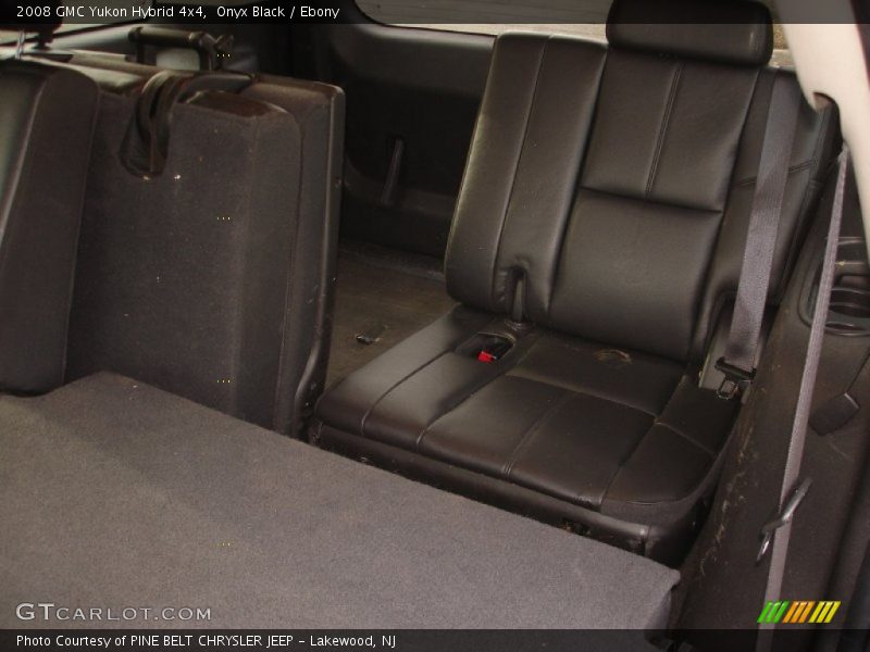  2008 Yukon Hybrid 4x4 Ebony Interior