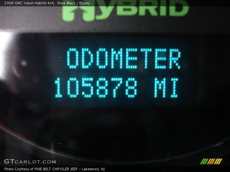 Onyx Black / Ebony 2008 GMC Yukon Hybrid 4x4