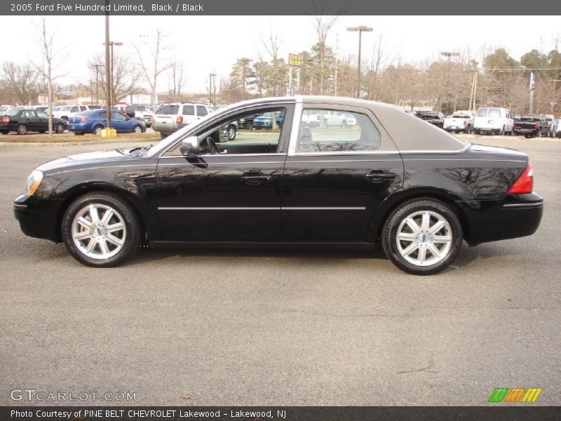 Black / Black 2005 Ford Five Hundred Limited