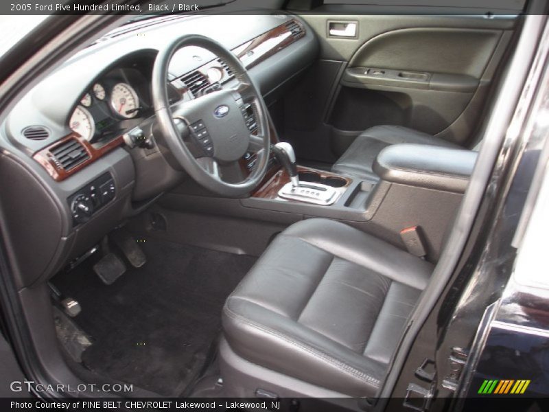 Black / Black 2005 Ford Five Hundred Limited