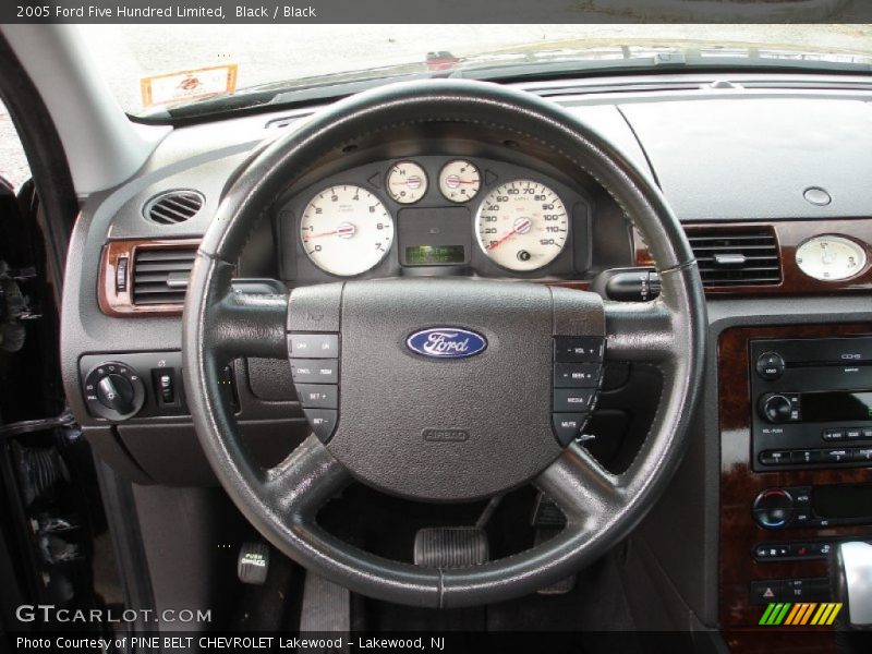 Black / Black 2005 Ford Five Hundred Limited