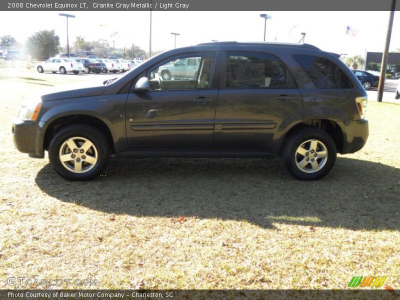 Granite Gray Metallic / Light Gray 2008 Chevrolet Equinox LT