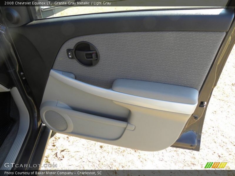 Granite Gray Metallic / Light Gray 2008 Chevrolet Equinox LT