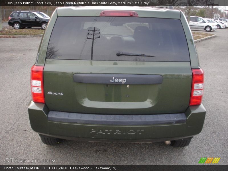 Jeep Green Metallic / Dark Slate Gray/Medium Slate Gray 2009 Jeep Patriot Sport 4x4
