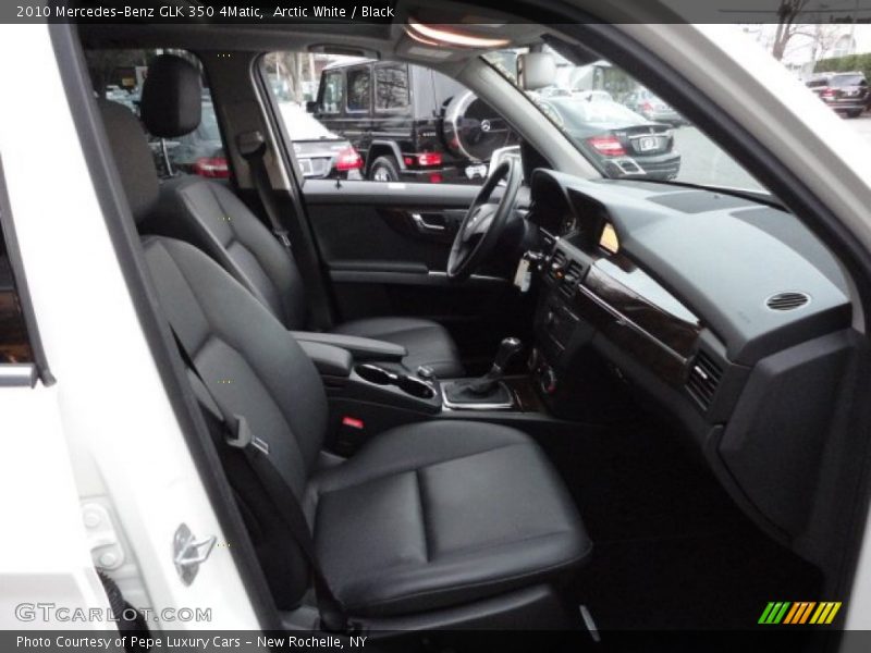 Arctic White / Black 2010 Mercedes-Benz GLK 350 4Matic
