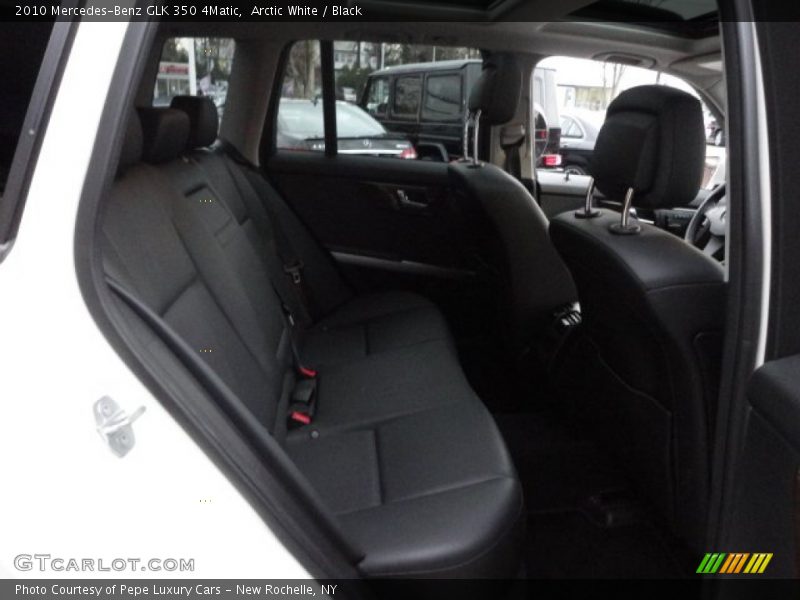 Arctic White / Black 2010 Mercedes-Benz GLK 350 4Matic