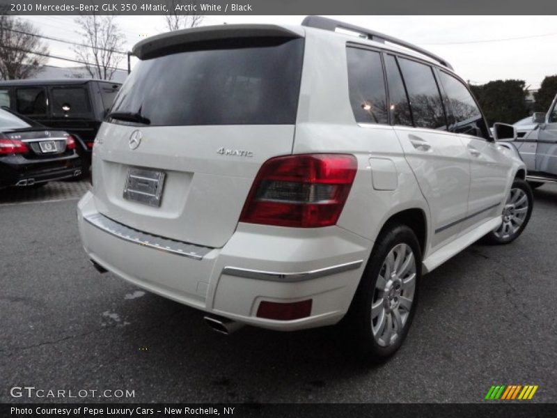Arctic White / Black 2010 Mercedes-Benz GLK 350 4Matic