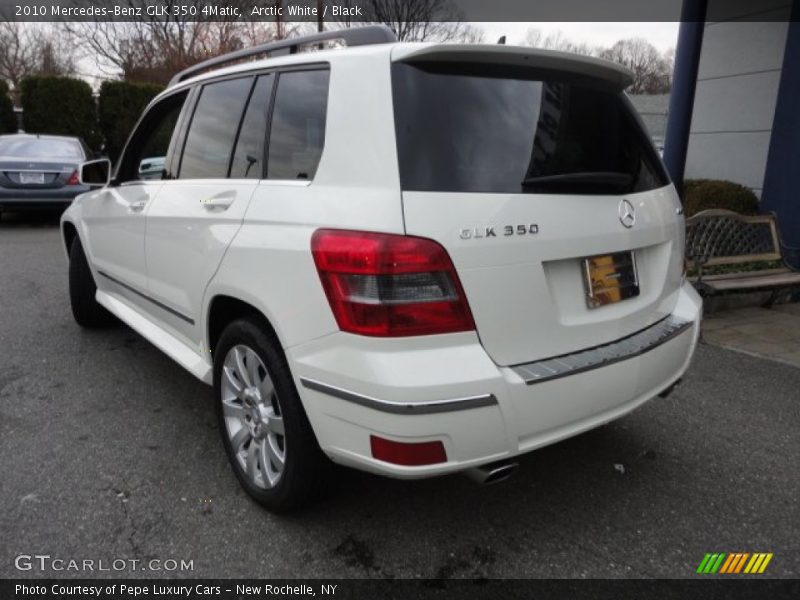 Arctic White / Black 2010 Mercedes-Benz GLK 350 4Matic