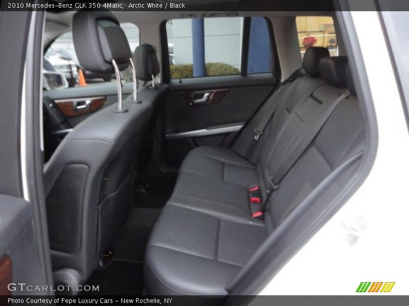 Arctic White / Black 2010 Mercedes-Benz GLK 350 4Matic