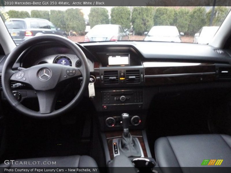 Arctic White / Black 2010 Mercedes-Benz GLK 350 4Matic
