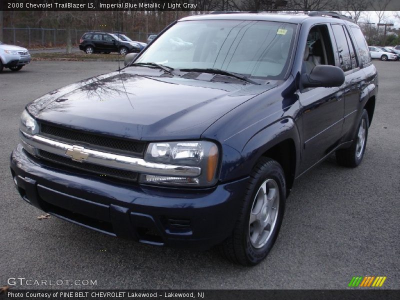 Imperial Blue Metallic / Light Gray 2008 Chevrolet TrailBlazer LS