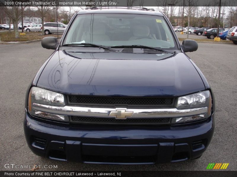 Imperial Blue Metallic / Light Gray 2008 Chevrolet TrailBlazer LS