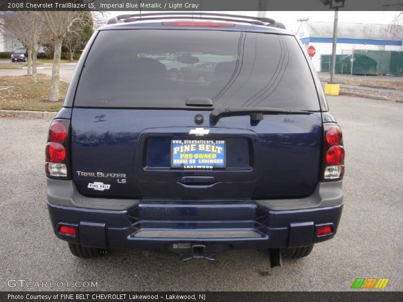 Imperial Blue Metallic / Light Gray 2008 Chevrolet TrailBlazer LS