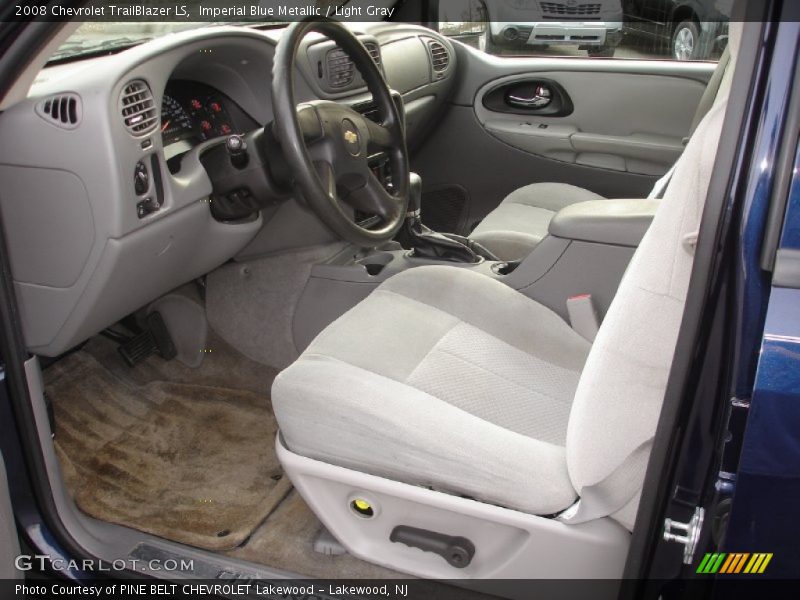 Imperial Blue Metallic / Light Gray 2008 Chevrolet TrailBlazer LS