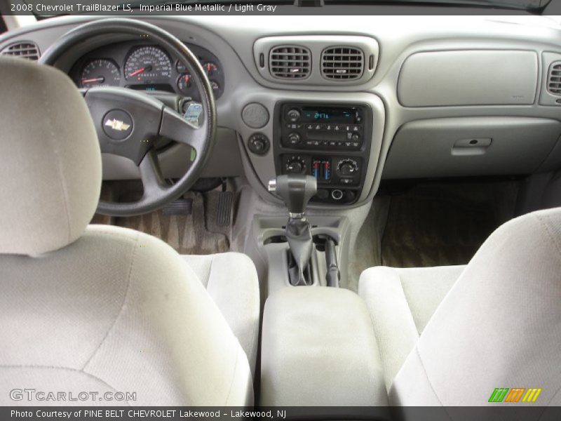 Imperial Blue Metallic / Light Gray 2008 Chevrolet TrailBlazer LS