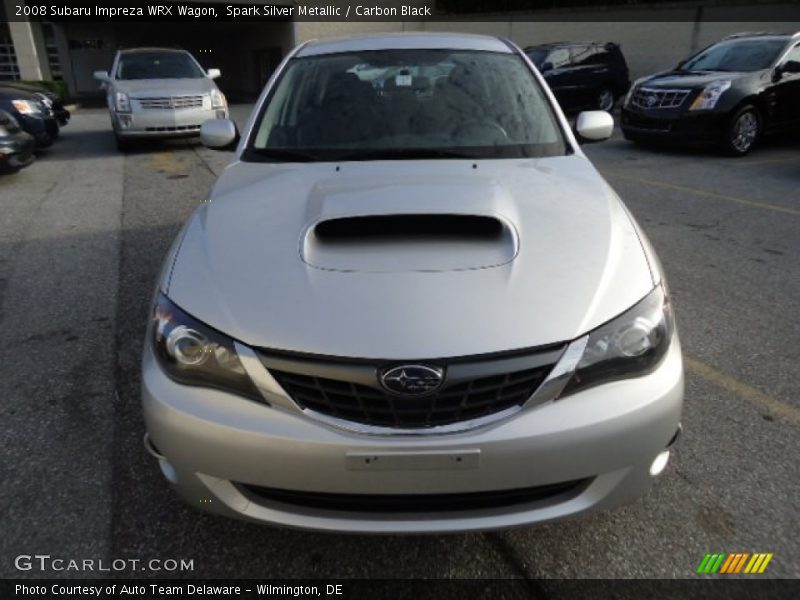 Spark Silver Metallic / Carbon Black 2008 Subaru Impreza WRX Wagon