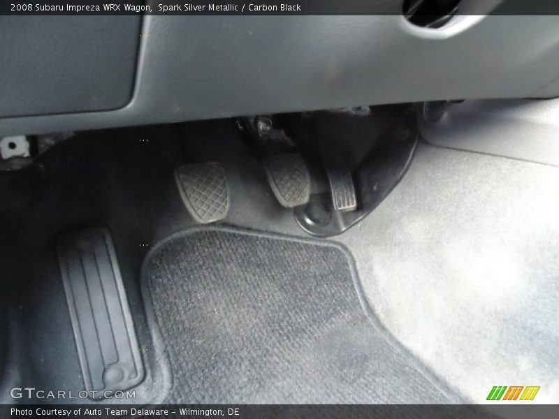 Spark Silver Metallic / Carbon Black 2008 Subaru Impreza WRX Wagon