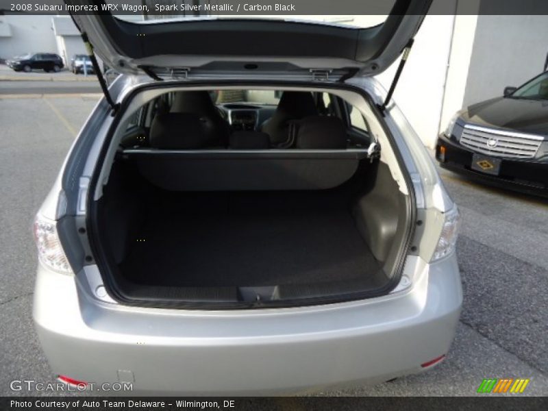 Spark Silver Metallic / Carbon Black 2008 Subaru Impreza WRX Wagon