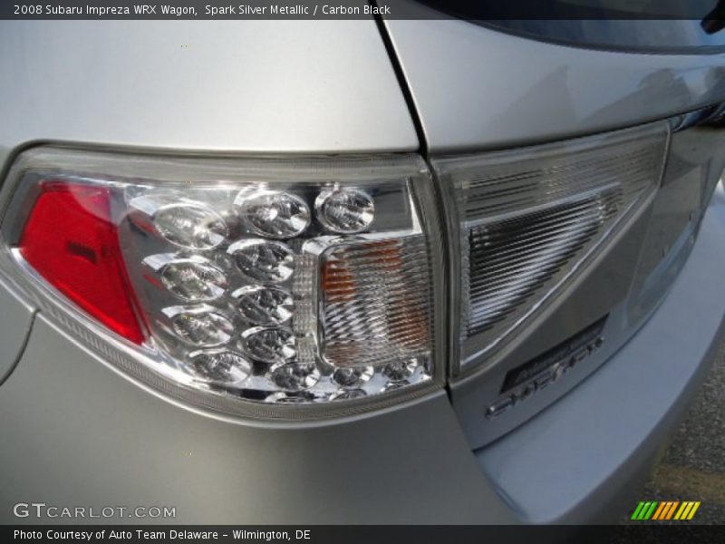 Spark Silver Metallic / Carbon Black 2008 Subaru Impreza WRX Wagon