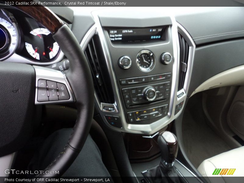 Crystal Red Tintcoat / Shale/Ebony 2012 Cadillac SRX Performance