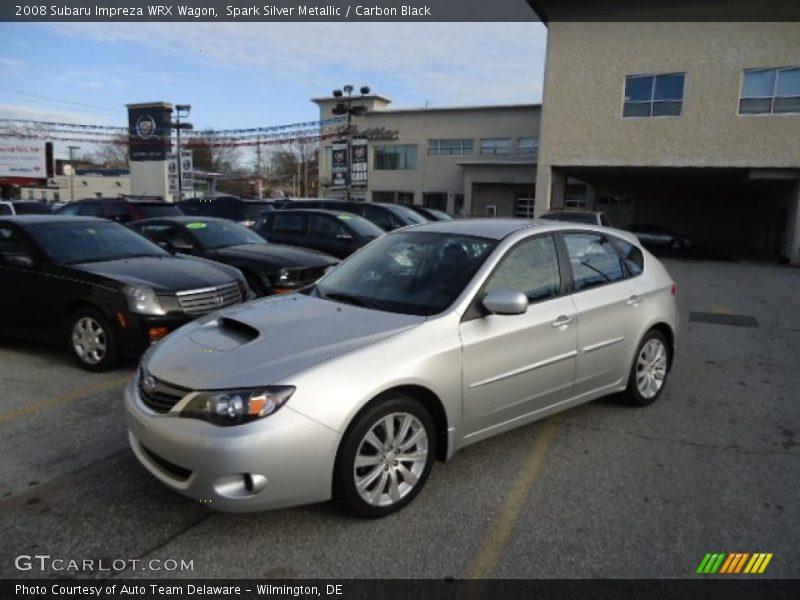 Spark Silver Metallic / Carbon Black 2008 Subaru Impreza WRX Wagon