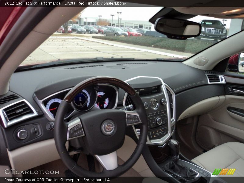 Crystal Red Tintcoat / Shale/Ebony 2012 Cadillac SRX Performance