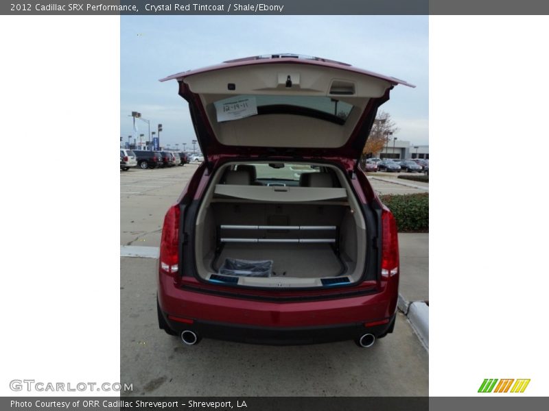 Crystal Red Tintcoat / Shale/Ebony 2012 Cadillac SRX Performance