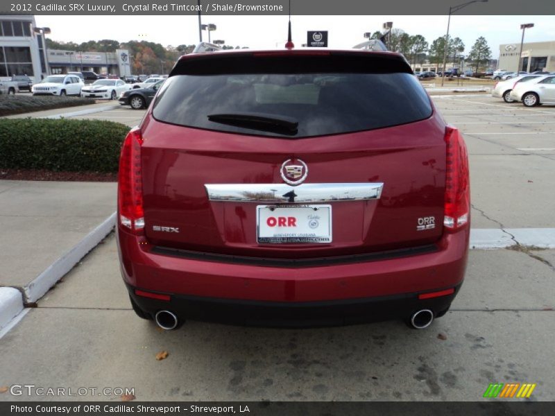 Crystal Red Tintcoat / Shale/Brownstone 2012 Cadillac SRX Luxury