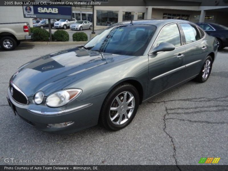 Steelmist Gray Metallic / Ebony 2005 Buick LaCrosse CXS