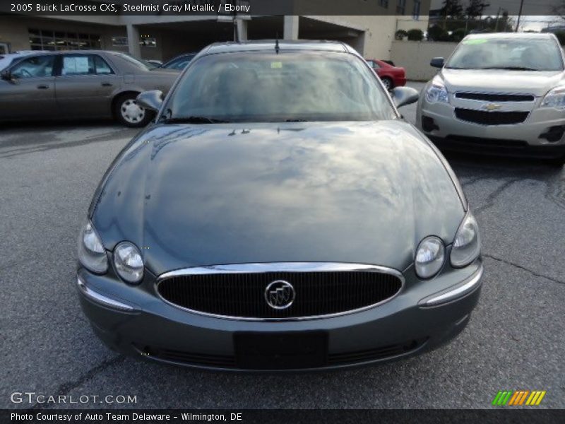 Steelmist Gray Metallic / Ebony 2005 Buick LaCrosse CXS