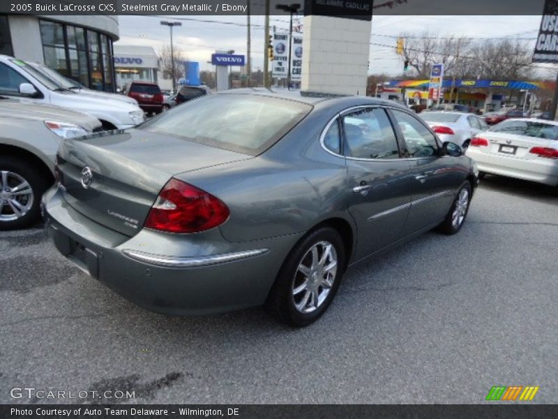 Steelmist Gray Metallic / Ebony 2005 Buick LaCrosse CXS