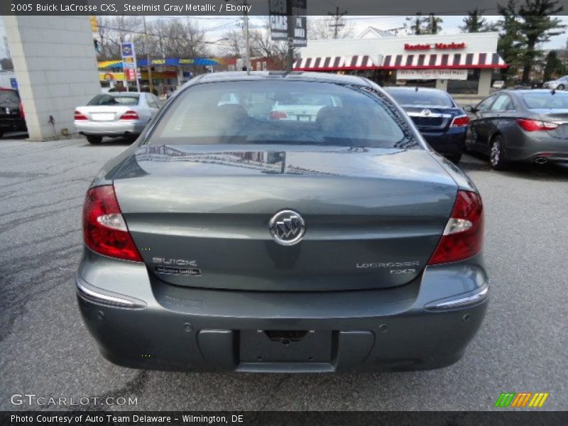 Steelmist Gray Metallic / Ebony 2005 Buick LaCrosse CXS