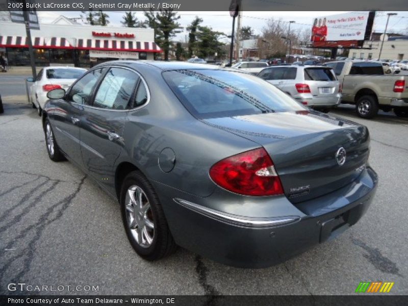 Steelmist Gray Metallic / Ebony 2005 Buick LaCrosse CXS