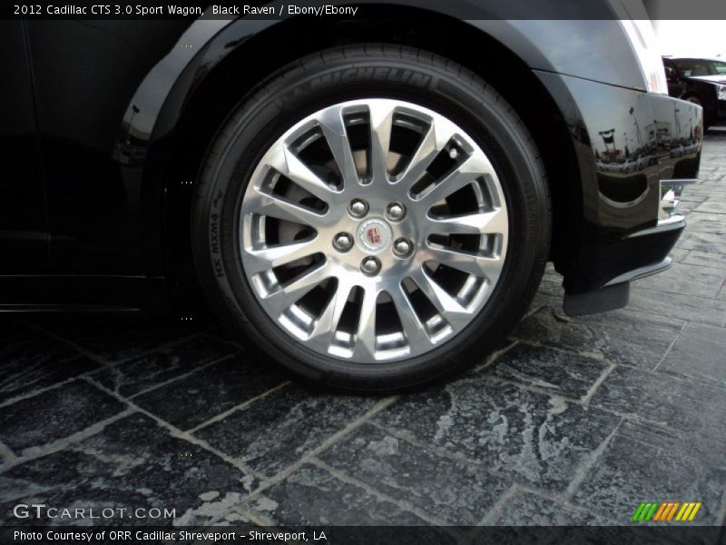 Black Raven / Ebony/Ebony 2012 Cadillac CTS 3.0 Sport Wagon