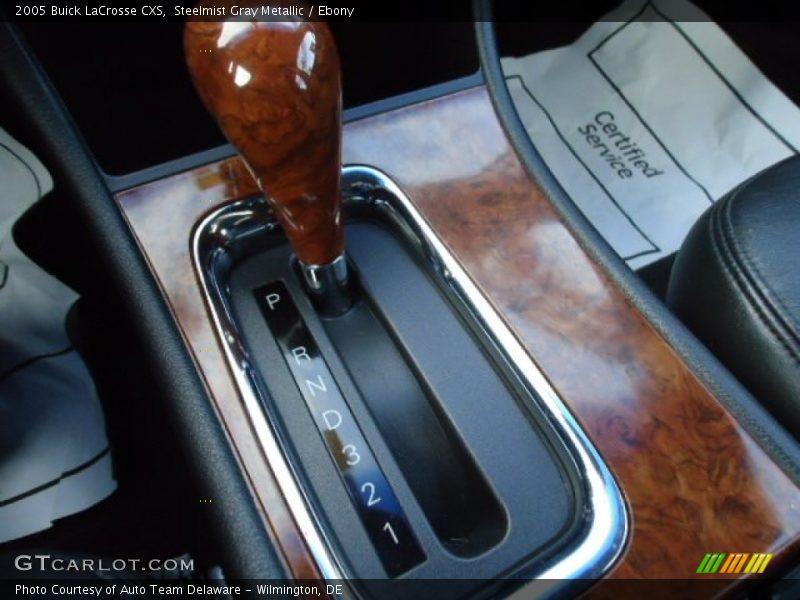 Steelmist Gray Metallic / Ebony 2005 Buick LaCrosse CXS