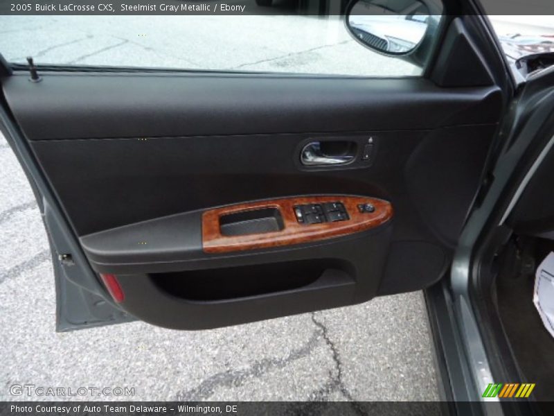 Steelmist Gray Metallic / Ebony 2005 Buick LaCrosse CXS