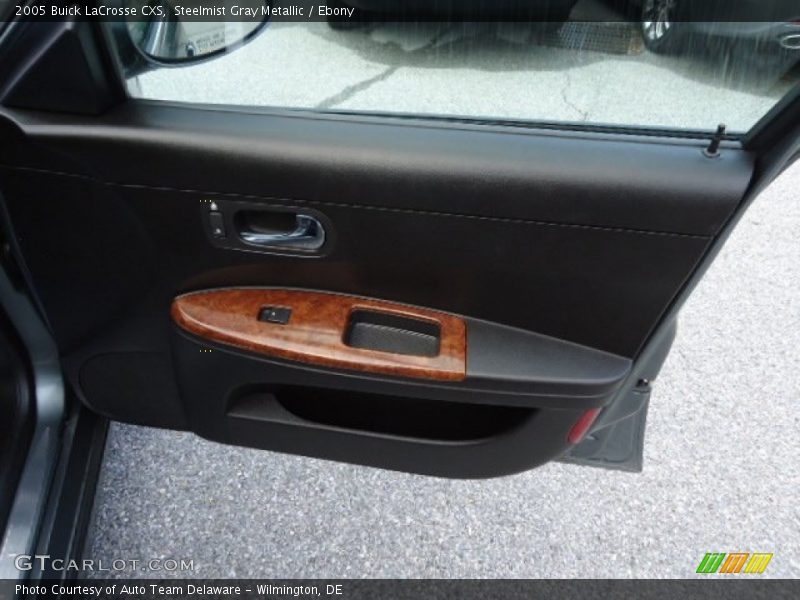 Steelmist Gray Metallic / Ebony 2005 Buick LaCrosse CXS