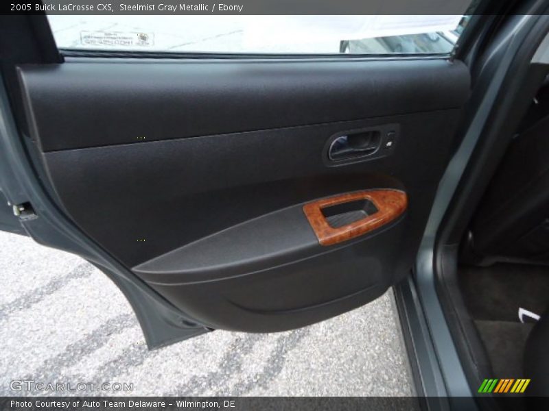 Steelmist Gray Metallic / Ebony 2005 Buick LaCrosse CXS