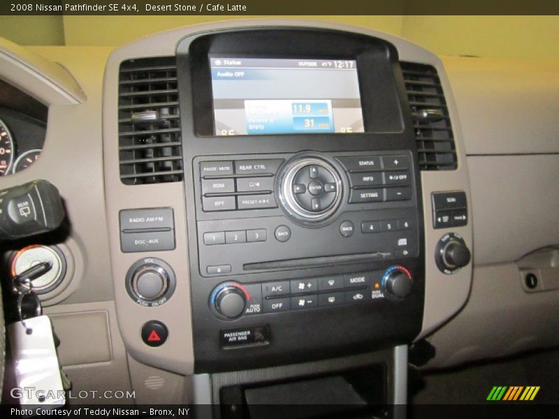 Desert Stone / Cafe Latte 2008 Nissan Pathfinder SE 4x4