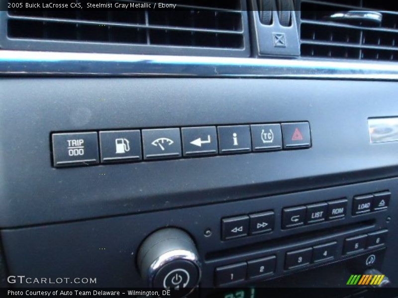 Steelmist Gray Metallic / Ebony 2005 Buick LaCrosse CXS