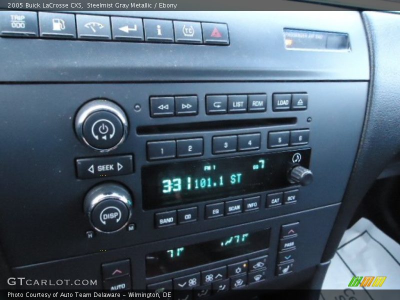 Steelmist Gray Metallic / Ebony 2005 Buick LaCrosse CXS