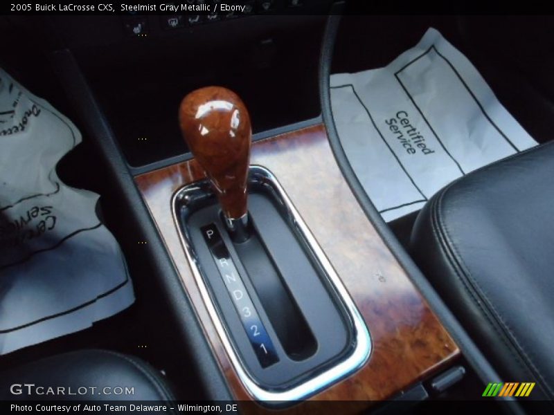 Steelmist Gray Metallic / Ebony 2005 Buick LaCrosse CXS